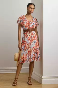 Платье Lauren Ralph Lauren, белый