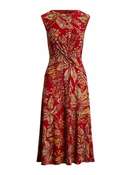Платье Lauren Ralph Lauren CLASSIC, цвет bright red