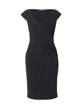 Платье Lauren Ralph Lauren Cocktail Dress Leonidas, черный