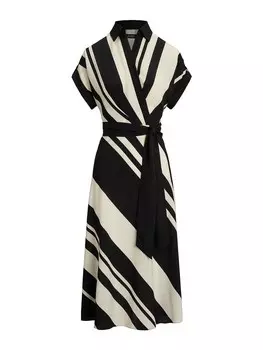 Платье Lauren Ralph Lauren, цвет Cream/Black