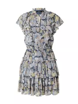 Платье Lauren Ralph Lauren, цвет marine blue/Light blue