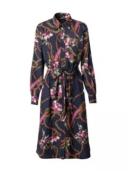 Платье Lauren Ralph Lauren Dress KARALYNN, темно-синий