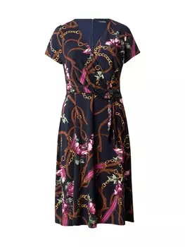 Платье Lauren Ralph Lauren Dress KARLEE, темно-синий