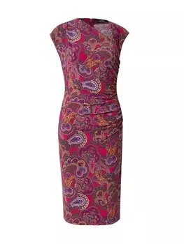 Платье Lauren Ralph Lauren Dress KEHLANI, фуксия