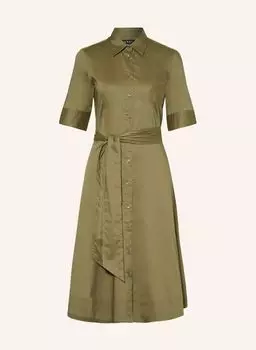Платье LAUREN RALPH LAUREN Hemdblusen, оливковый