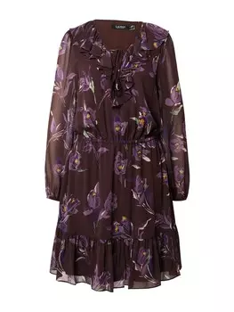 Платье Lauren Ralph Lauren HILBERA, шоколад