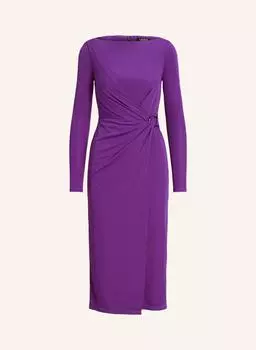 Платье LAUREN RALPH LAUREN in Wickeloptik, фиолетовый