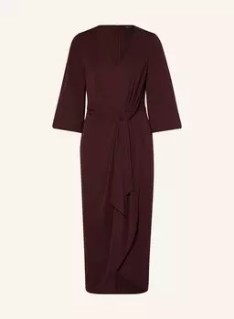 Платье LAUREN RALPH LAUREN Jersey, темно-красный
