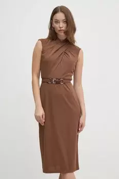 Платье Lauren Ralph Lauren, коричневый