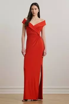 Платье Lauren Ralph Lauren, красный