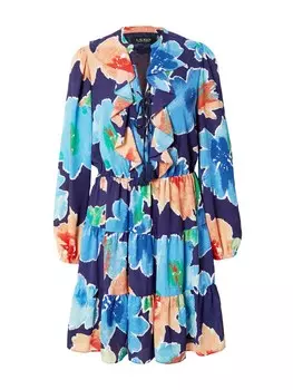 Платье Lauren Ralph Lauren LEONIE, синий