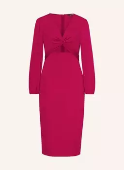 Платье LAUREN RALPH LAUREN MATTE mit Cut-out, фуксия