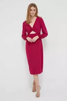 Платье Lauren Ralph Lauren, розовый