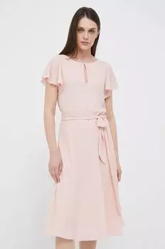 Платье Lauren Ralph Lauren, розовый