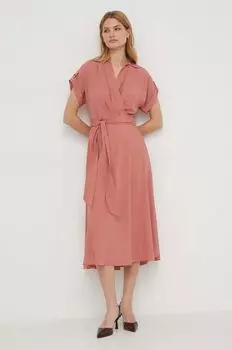 Платье Lauren Ralph Lauren, розовый