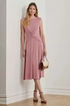 Платье Lauren Ralph Lauren, розовый