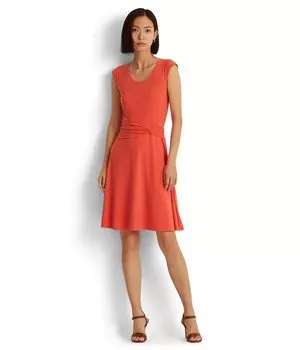 Платье LAUREN Ralph Lauren, Scoop Neck Jersey Dress