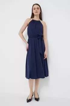 Платье Lauren Ralph Lauren, темно-синий