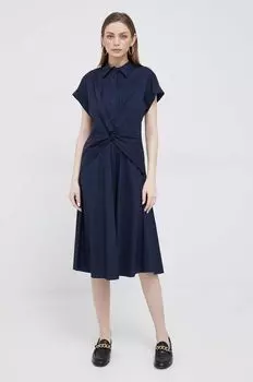 Платье Lauren Ralph Lauren, темно-синий