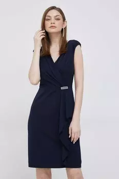 Платье Lauren Ralph Lauren, темно-синий
