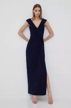 Платье Lauren Ralph Lauren, темно-синий
