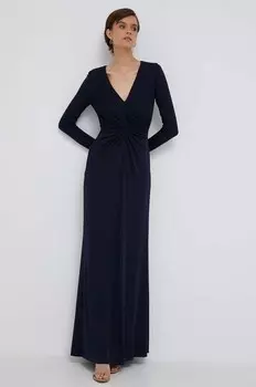 Платье Lauren Ralph Lauren, темно-синий