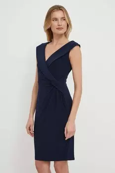 Платье Lauren Ralph Lauren, темно-синий
