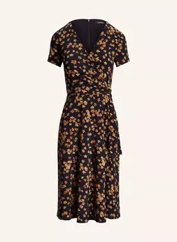 Платье LAUREN RALPH LAUREN, темно-синий/темно-желтый
