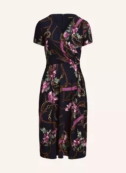 Платье LAUREN RALPH LAUREN, темно-синий/фиолетовый/зеленый