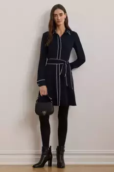 Платье Lauren Ralph Lauren, темно-синий