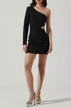 Платье Лавинии в черном цвете ASTR