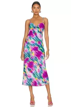 Платье Le Superbe Bessette Slip, цвет Melting Florals