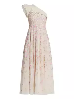 Платье Lea Needle & Thread, нейтральный