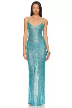 Платье Leighan Nbd, turquoise