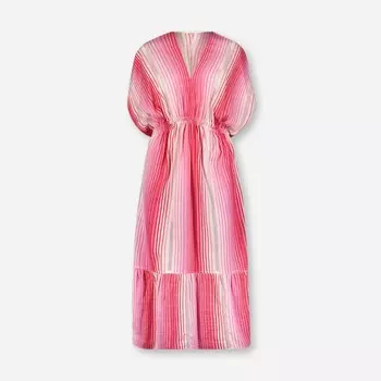 Платье Leila с глубоким вырезом Lemlem, розовый