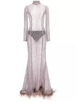 Платье Ленора Retrofete, нейтральный цвет