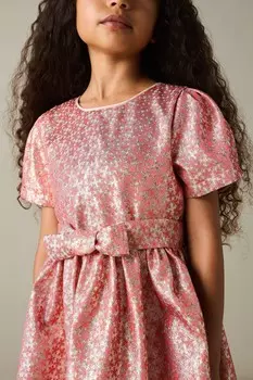 Платье Leomie в цветочек fil coup Reiss, розовый