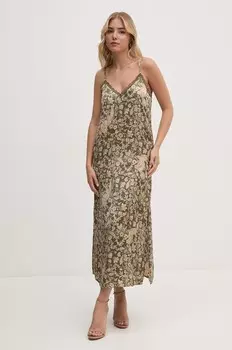 Платье ЛЕПЕСТОК Pepe Jeans, зеленый