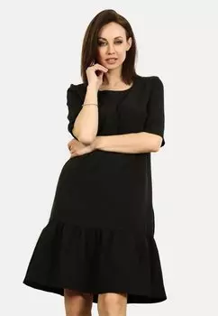 Платье летнее Dreiviertelarm Gerade Mini Awesome Apparel, черный