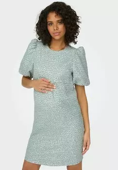 Платье летнее Mama 2/4-Arm ONLY MATERNITY, цвет chinois green
