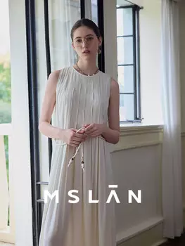 Платье летнее Mslan, миндальный