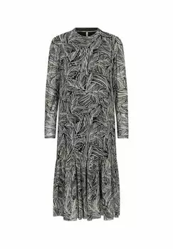 Платье летнее SC ALDA AOP 44 Soyaconcept, песочный комби