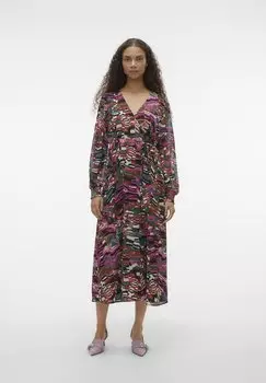 Платье летнее Vmcaro Dress Vero Moda, черный