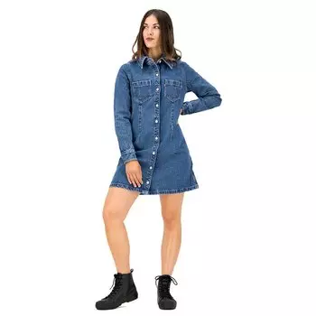 Платье Levi's Sabine Long Sleeve, синий