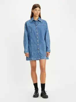 Платье Levis Jeans, светло-синий