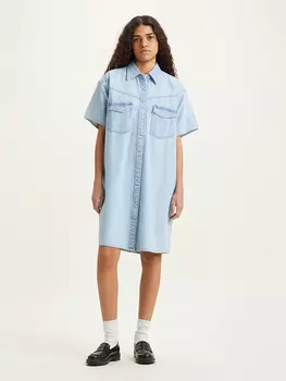 Платье Levis Jeans, светло-синий