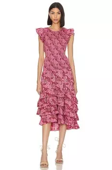 Платье LIKELY Ryann, цвет Orchid & Red Multi