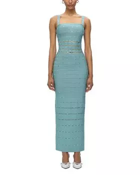 Платье Лилиан Herv Lger, синий