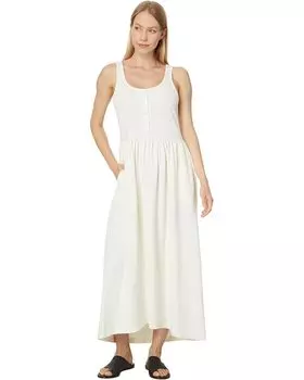 Платье Lilla P Hi-Low Maxi Tank Dress, экрю