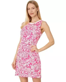 Платье Lilly Pulitzer Aubria Shift, цвет Passion Fruit Pink Absolutely Flamazing